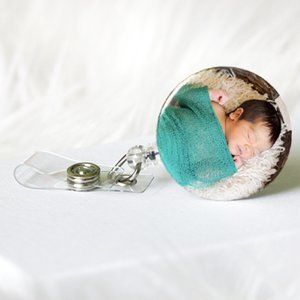 Photo Badge Reel, Dog Badge Reel, custom badge